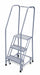 Rolling Ldr Welded Hndrl Platfm 30In H
