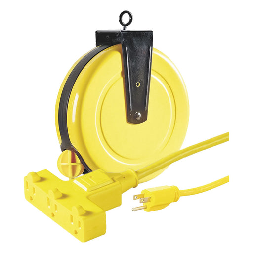 Cord Reel 30ft 14 AWG Connector 120VAC
