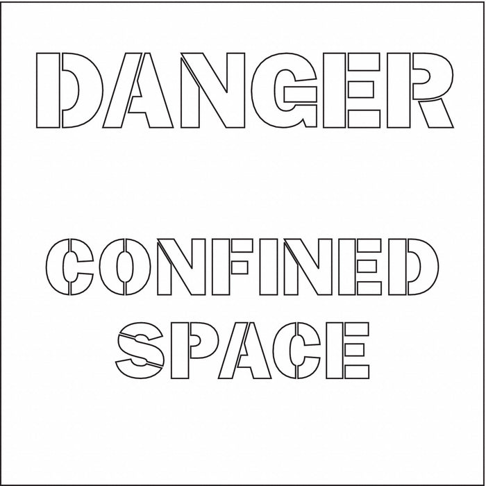 IndividualStencil Message Polyethylene