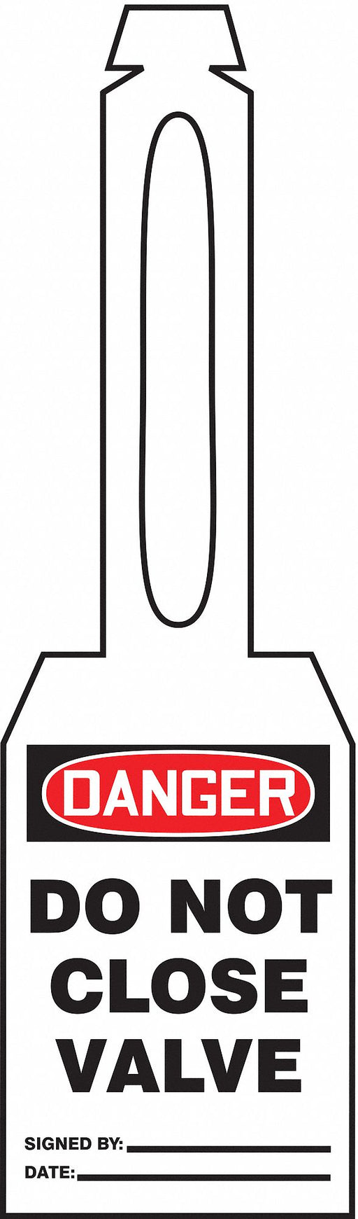 Loop n Strap Danger Tag 5 1/4in H PK25