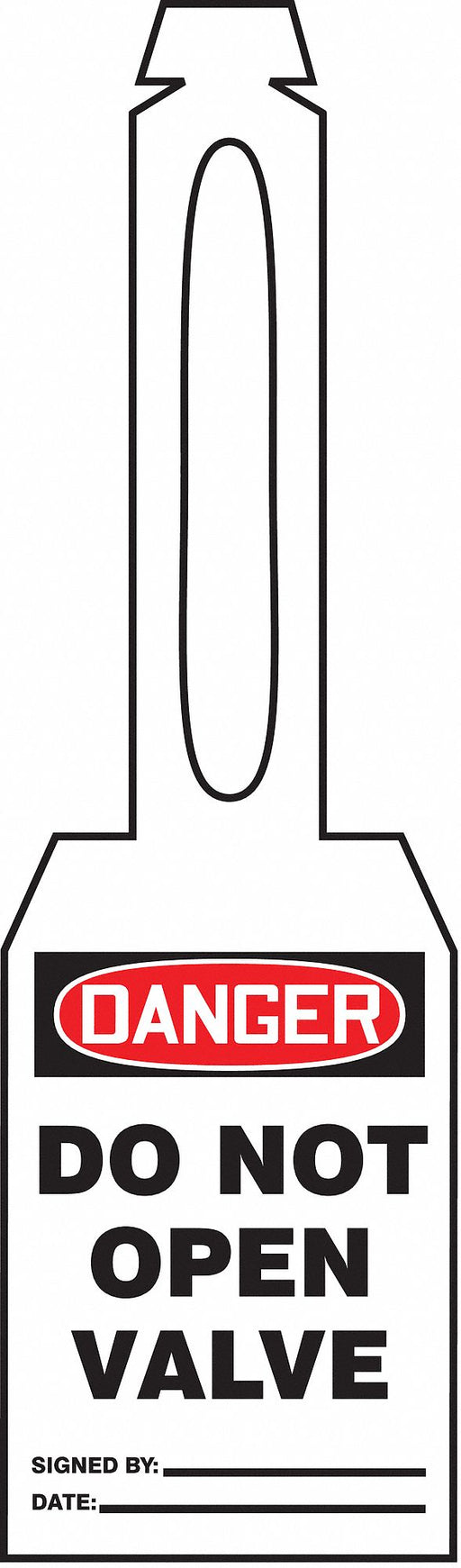 Loop n Strap Danger Tag 5 1/4in H PK25
