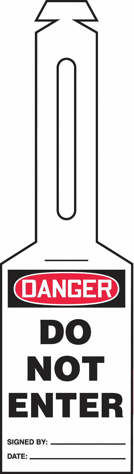 Loop n Strap Danger Tag 5 1/4in H PK25