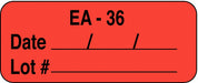 Label 5/8 in x 1 11/16 in Paper PK1000