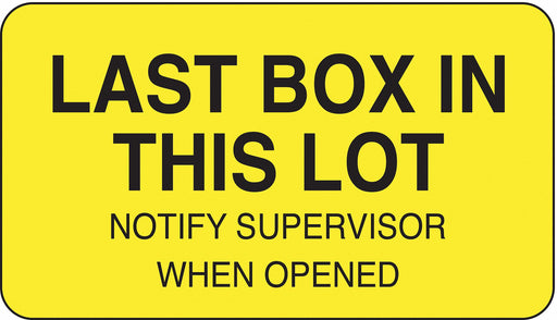 Label Yellow Paper PK1000