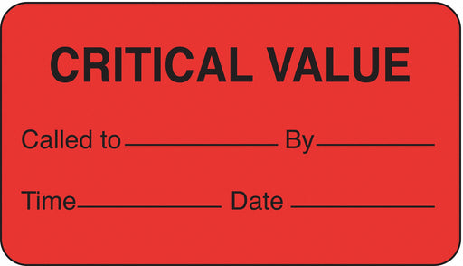 Label Red Paper PK1000