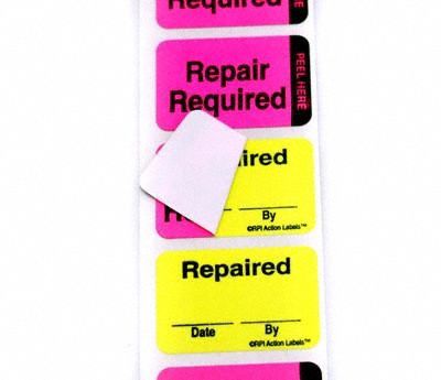 Label Pink/Green Paper PK250
