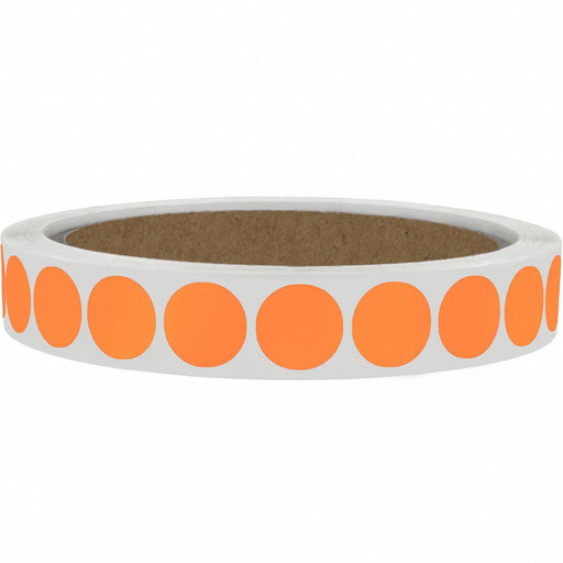 Inventory Label Orange Paper PK1000