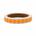 Label Circle Paper 1/2 H Orange 1000