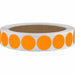 Inventory Label Orange Paper PK1000