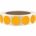 Inventory Label Orange Paper PK1000