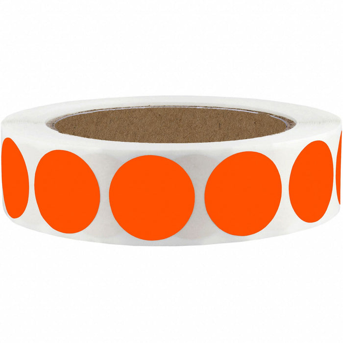 Shipping Dot Label 1 in W PK1000