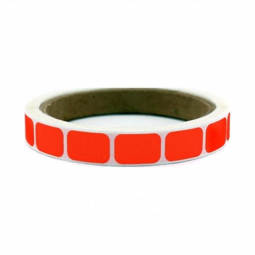 Inventory Label Red Paper PK1000