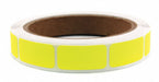 Square Label 5/8 H Yellow PK1000
