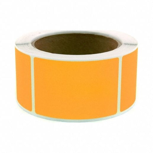 Inventory Label Orange Paper PK200