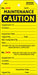 Tag Yellow 5-3/4inH 2-7/8inW PK100