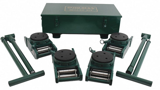 Equipment Roller Kit 120 000 lb Swivel