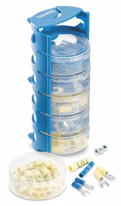 Wire Terminal Kit Crimp Trminls 130 pcs.