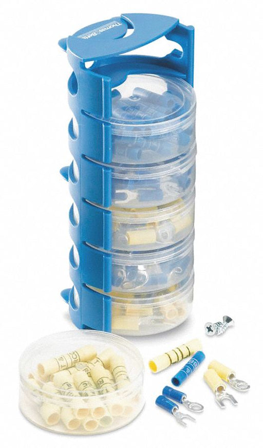 Wire Terminal Kit Crimp Trminls 130 pcs.