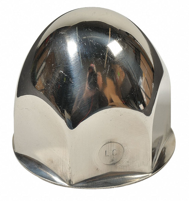 Lug Nut Cover 1 5/8 In Stainless Steel