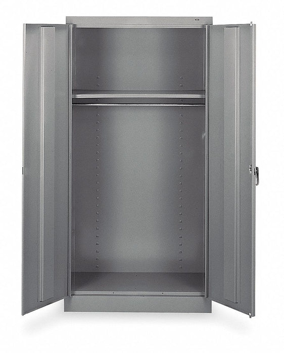 Storage Cabinet 72 x36 x18 MdGry 1Shlv
