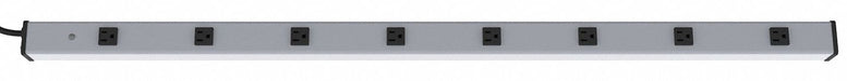 Outlet Strip 8 Outlet 15A 48 L Gry