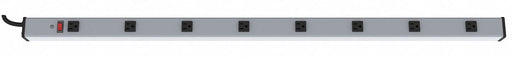 Outlet Strip Gray 48 in 8 Outlets
