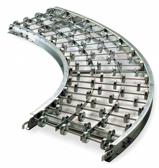 Skatewheel Conveyor 90 Curve 24in. W