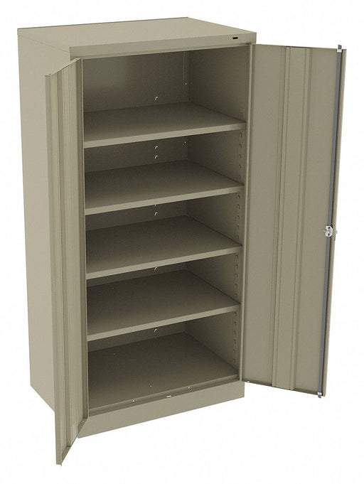 Storage Cabinet 72 x36 x24 Sand 4Shlv