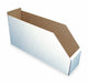 Corr Shelf Bin White Cardboard 8 1/2 in