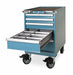 ModDrwrCab 35.5 x22.25 x28.5 Blu 5Drwr