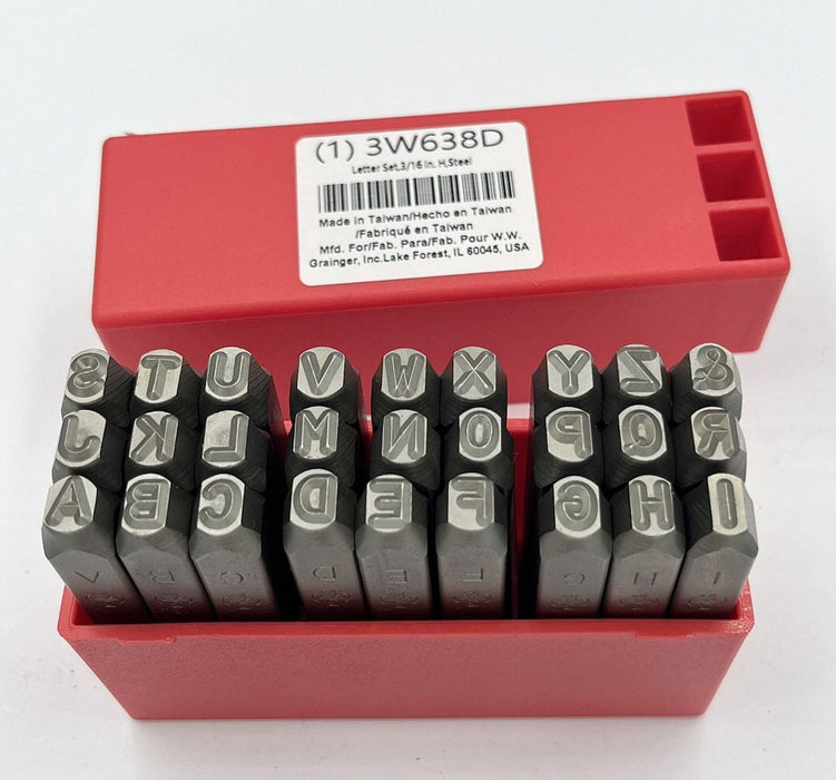 Hand Stamp Kit Letter Set