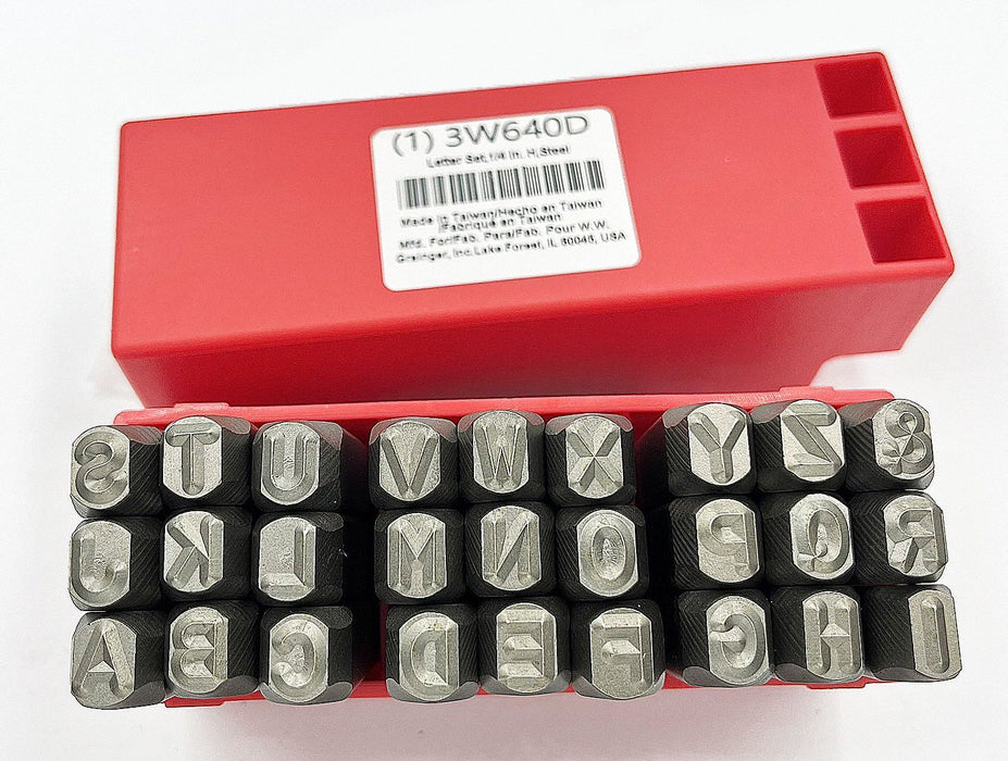 Hand Stamp Kit Letter Set
