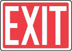 Exit Sign Exit 7 X10 