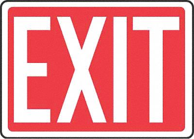 Exit Sign Exit 7 X10 