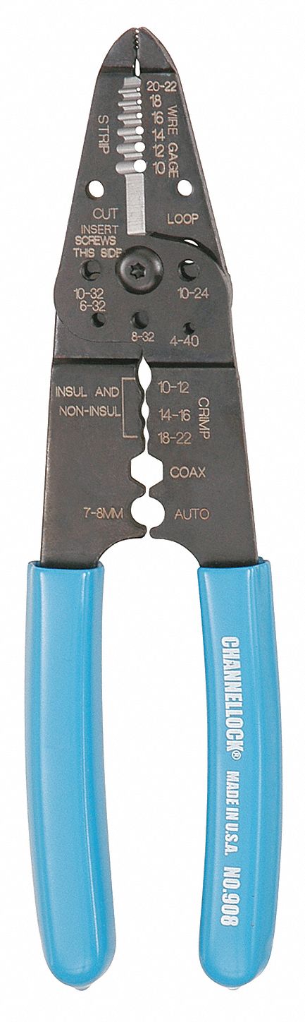 Wire Stripper 22 to 10 AWG 8-1/4 In