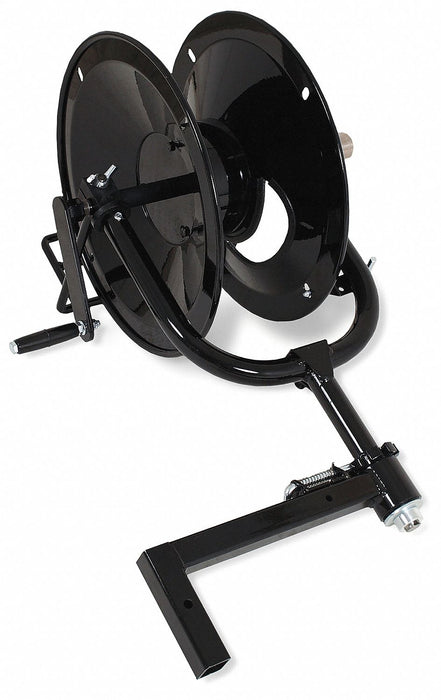 Hand Crank Hose Reel 150 ft 1 ID Blck