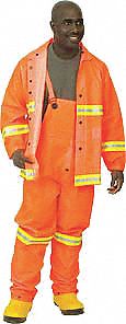 Rain Suit Jacket/Bib Class 1 Type O 2XL