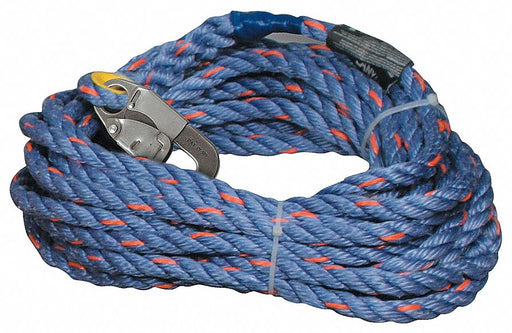 K3317 Vertical Rope Lifeline Single Snap Hook