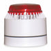 Horn Strobe White/Red ABS 18 to 30VDC