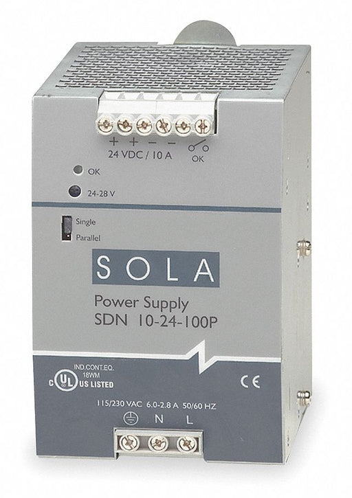 DC Power Supply 24VDC 10A 47-63Hz