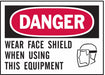 Label 3 1/2 inx5 in Polyester PK5