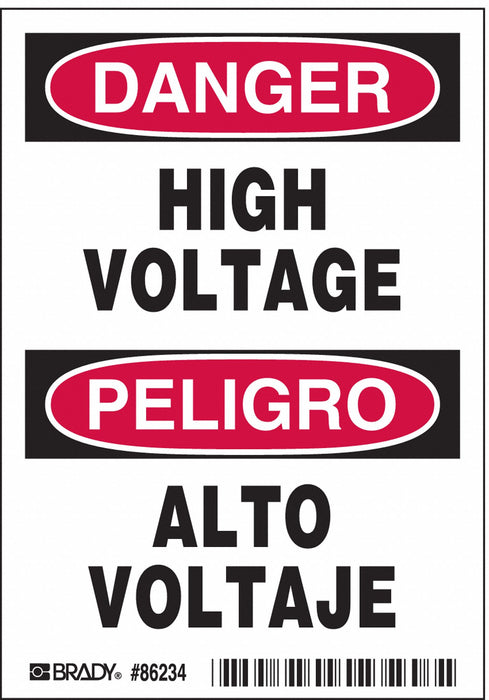 Label 5 inx3 1/2 in Polyester PK5