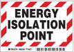 Label 3 1/2 inx5 in Polyester PK5