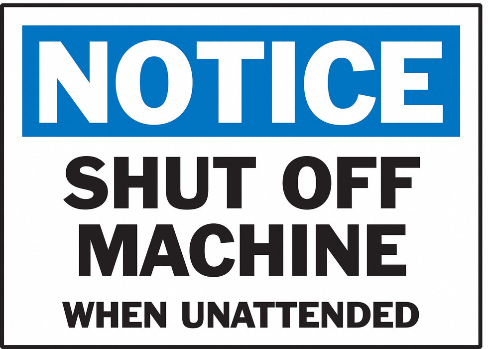 Sign 7 inx10 in Polyester PK5