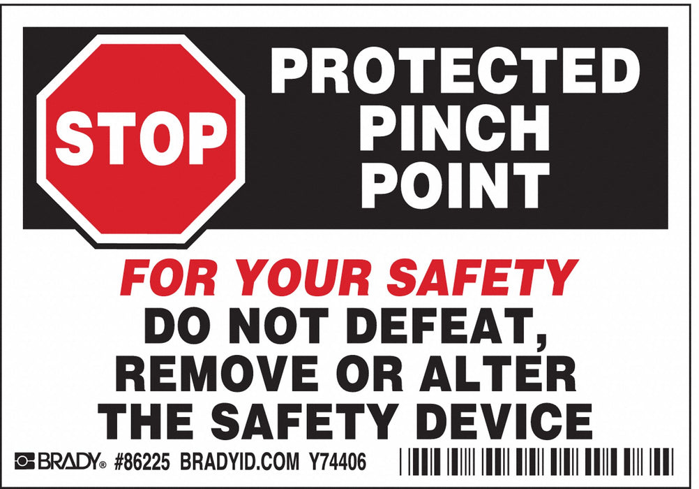 Label 3 1/2 inx5 in Polyester PK5