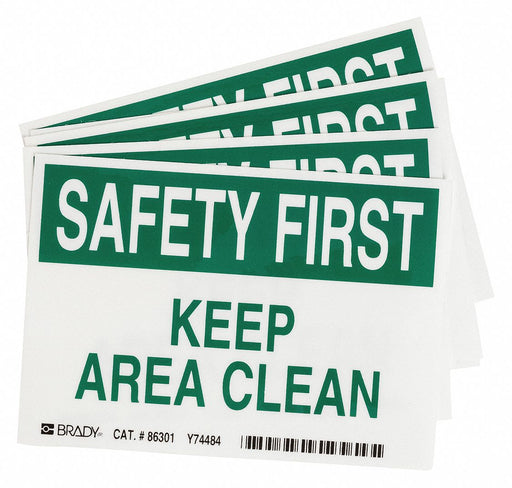 Label 3 1/2 in x 5 in Polyester PK5