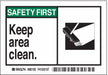 Label 3 1/2 in x 5 in Polyester PK5