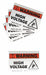 Label 3 1/2 inx5 in Polyester PK5