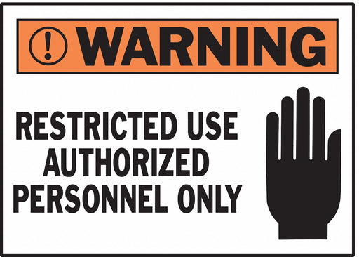 Sign 3 1/2 inx5 in Polyester PK5
