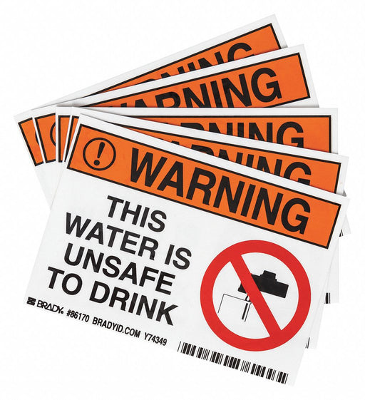 Label 3 1/2 inx5 in Polyester PK5